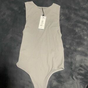 Sabina Light Gray Kids Bodysuit